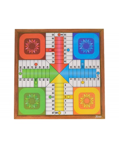 Parchis con oca fournier 4 jugadores 40x40 cm