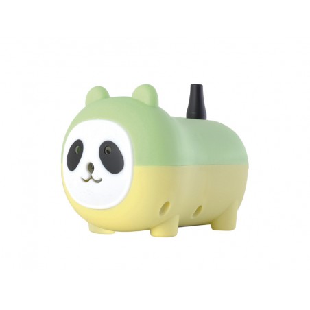 Compresor electrico panda 450w bolsa de 50 globos 100 latex biodegradable colores surtidos regalo