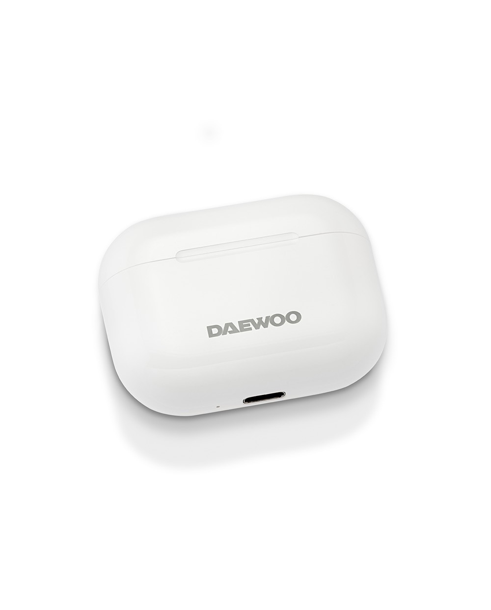 Auricular daewoo tws bluetooth 53 usb tipo c con estuche de carga 500mah color blanco