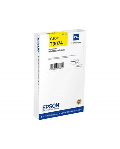 Ink jet epson t9074 amarill xxl 7000 paginas
