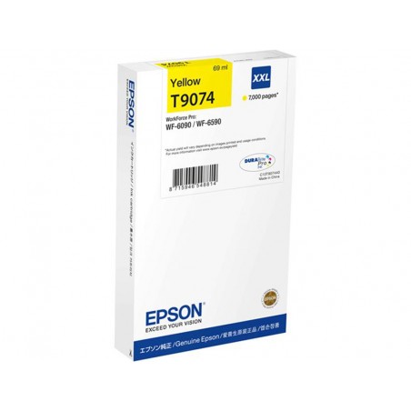 Ink jet epson t9074 amarill xxl 7000 paginas