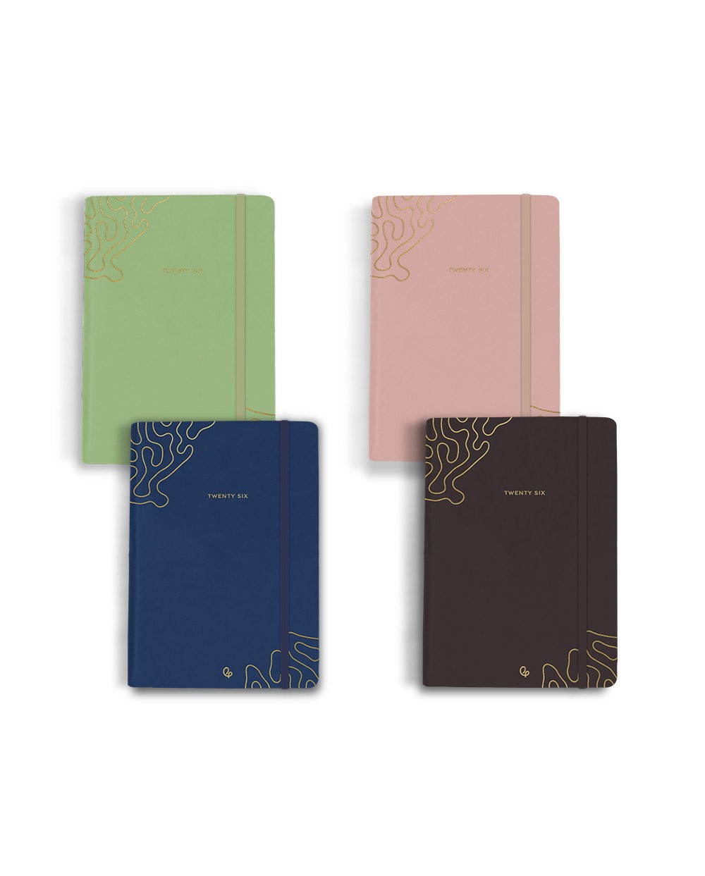 Agenda encuadernada liderpapel efira expositor de 8 unidades surtidas