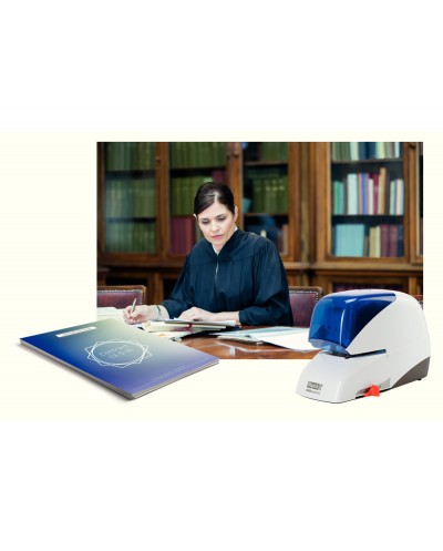 Grapadora electrica rapid 5050e capacidad 50 hojas usa casette grapas 5050e color azul
