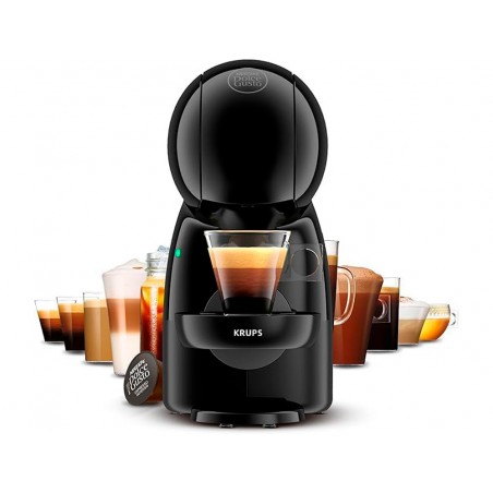 Cafetera de capsulas krups nescafe dolce gusto piccolo xs 15 bares 1500w 08l negro