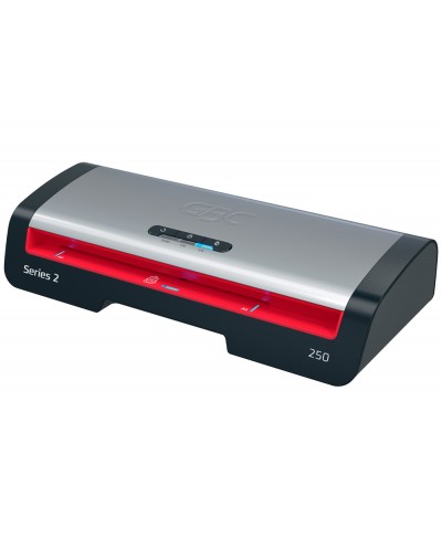 Plastificadora gbc 250 office din a4 apagado automatico 2 rodillos hasta 125 micras