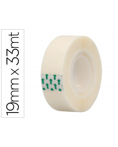 Cinta adhesiva greening invisible 33 mt x 19 mm