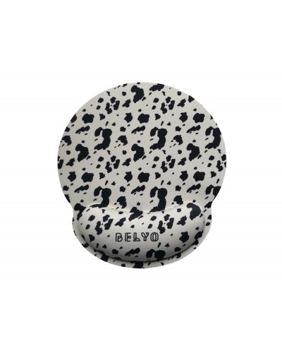 Alfombrilla de raton belyo de gel ergonomica cow 250x230 mm
