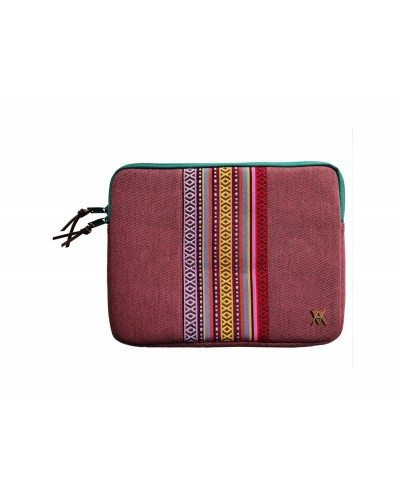 Funda para portatil 12 vamvam cereza