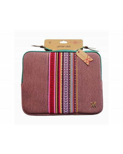 Funda para portatil 12 vamvam cereza