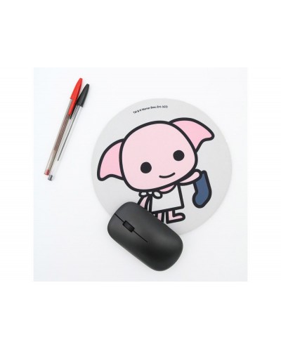 Alfombrilla de raton harry potter redonda dobby 200 mm
