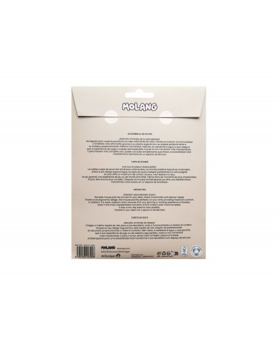Alfombrilla de raton molang de gel ergonomica green addict 250x230 mm