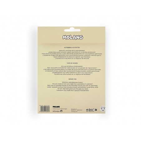 Alfombrilla de raton molang redonda plant lover 200 mm