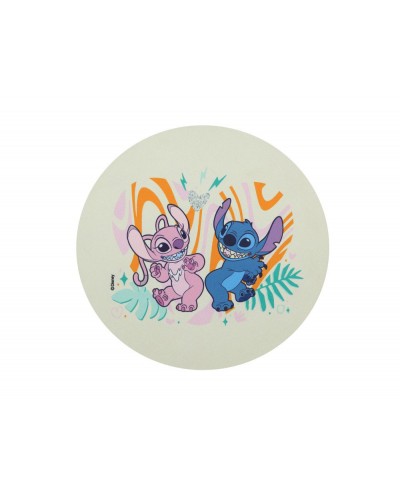 Alfombrilla de raton lilostitch redonda stitch angel 200 mm