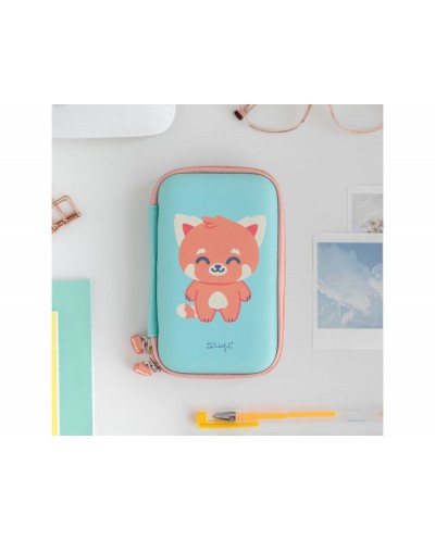 Funda para disco duro 25 mr wonderful panda rojo