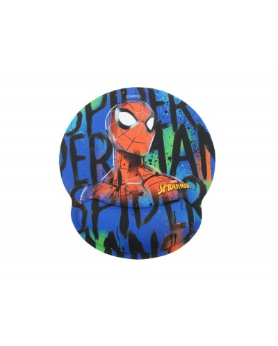 Alfombrilla de raton marvel de gel ergonomica spiderman 250x230 mm