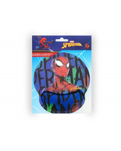 Alfombrilla de raton marvel de gel ergonomica spiderman 250x230 mm