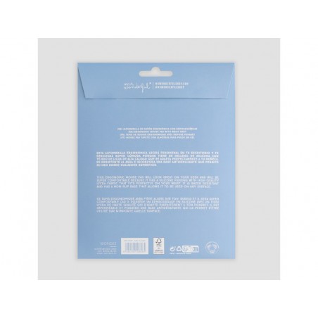 Alfombrilla de raton mr wonderful de gel ergonomica aguacates 250x230 mm