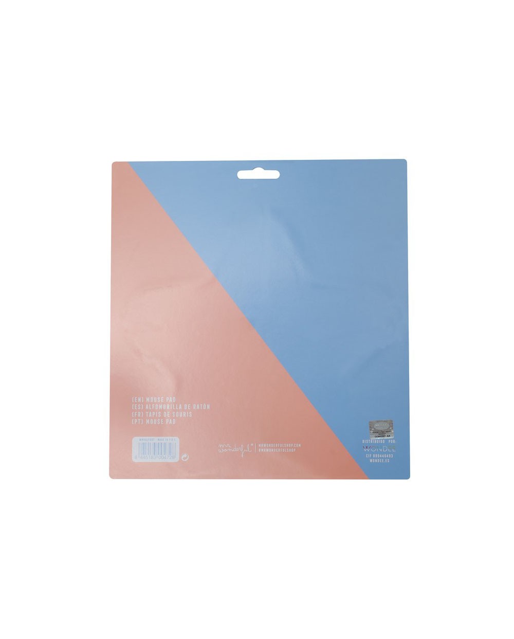 Alfombrilla de raton mr wonderful forma estrella 210x210 mm