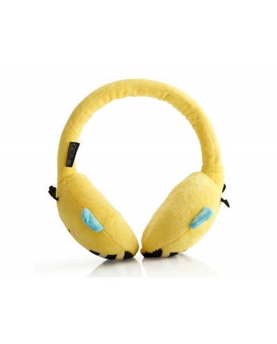 Auriculares squishmallows bluetooth de peluche sunny