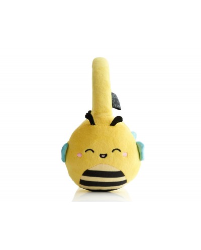 Auriculares squishmallows bluetooth de peluche sunny