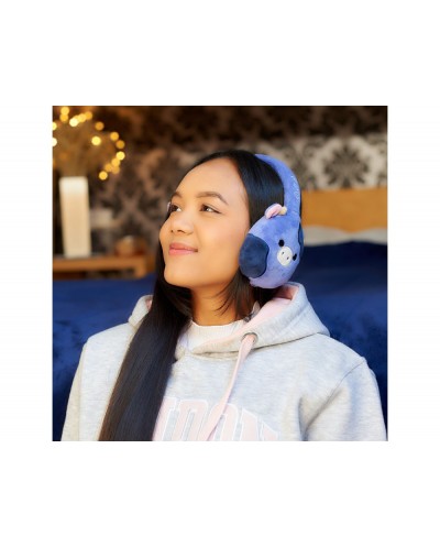 Auriculares squishmallows bluetooth de peluche ingred