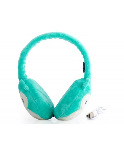 Auriculares squishmallows bluetooth de peluche winston
