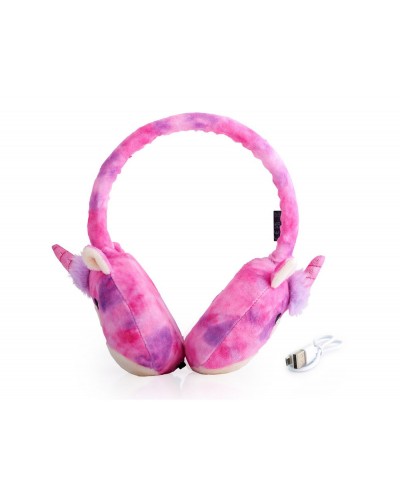 Auriculares squishmallows bluetooth de peluche lola