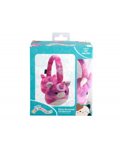 Auriculares squishmallows bluetooth de peluche lola