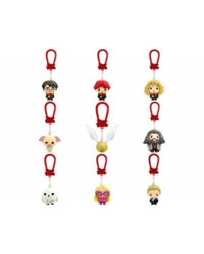 Colgantes para mochila harry potter expositor de 24 unidades surtidas