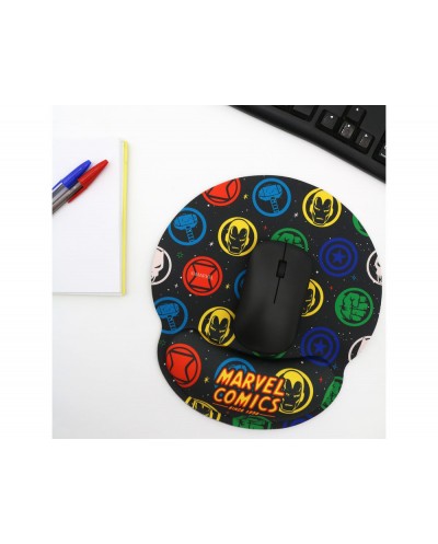 Alfombrilla para raton wondee gel ergonomica marvel comics