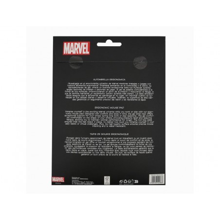 Alfombrilla para raton wondee gel ergonomica marvel comics