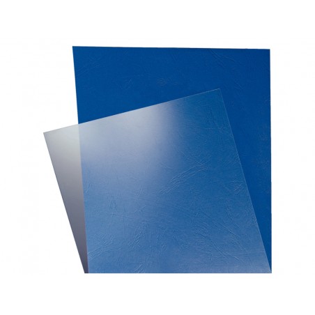 Tapa de encuadernacion leitz pvc transparente din a4 180 mc paquete de 100 unidades