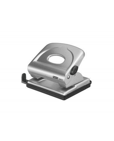 Taladrador rapid fmc25 metalico color plata capacidad 25 hojas