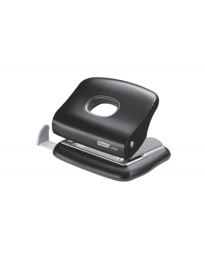 Taladrador rapid fc20 plastico color negro capacidad 20 hojas