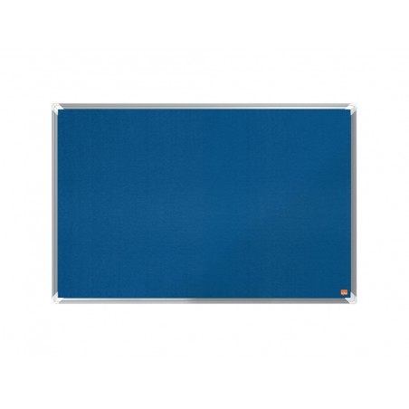 Tablero de anuncios nobo premium plus fieltro azul 900x600 mm