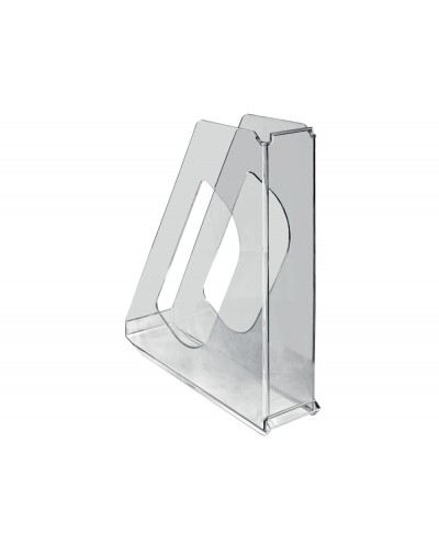 Revistero esselte europost plastico cristal transparente 72x313x260 mm