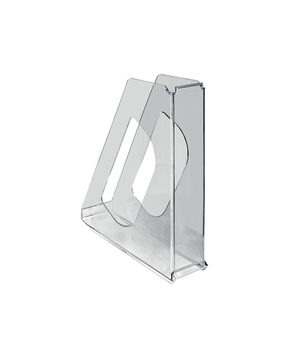 Revistero esselte europost plastico cristal transparente 72x313x260 mm