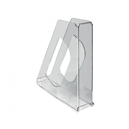 Revistero esselte europost plastico cristal transparente 72x313x260 mm