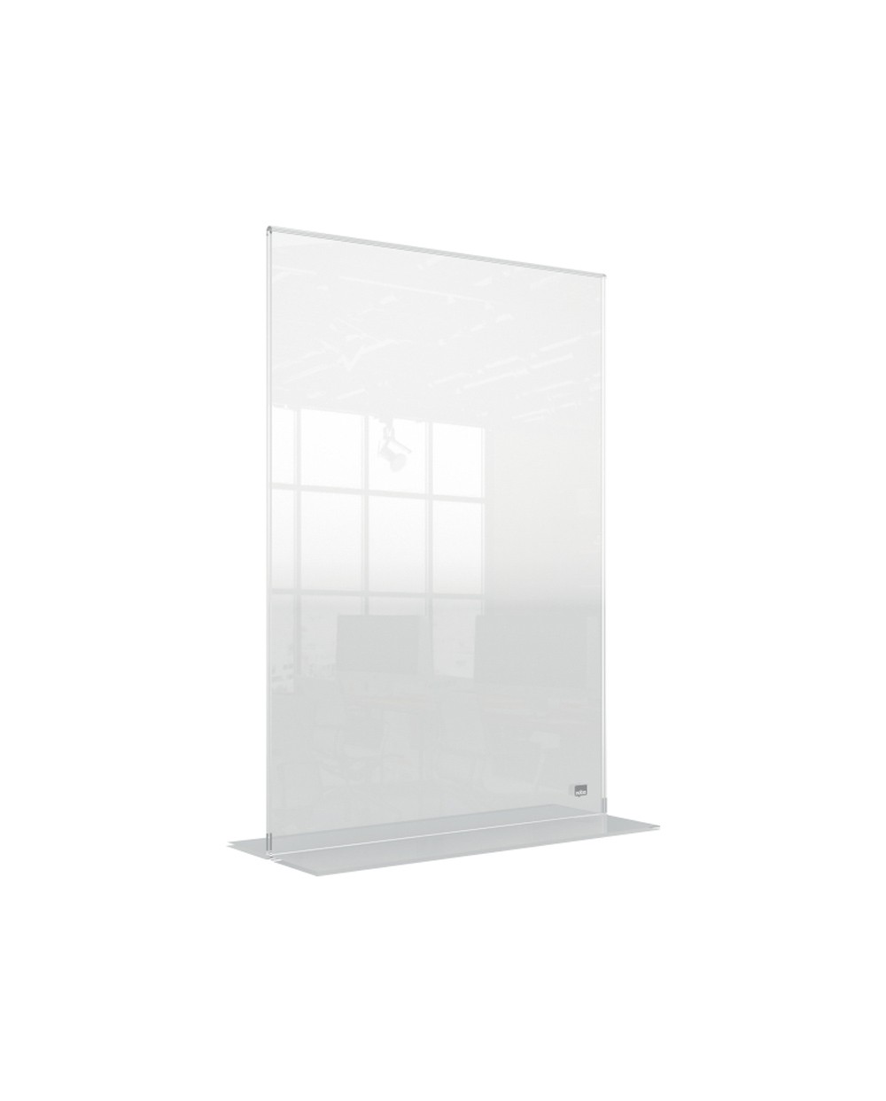 Portaposter nobo acrilico transparente sobremesa din a3