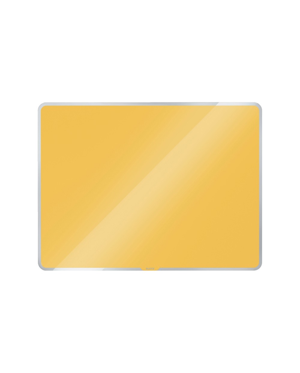 Pizarra cristal leitz cosy amarillo 60x40 cm