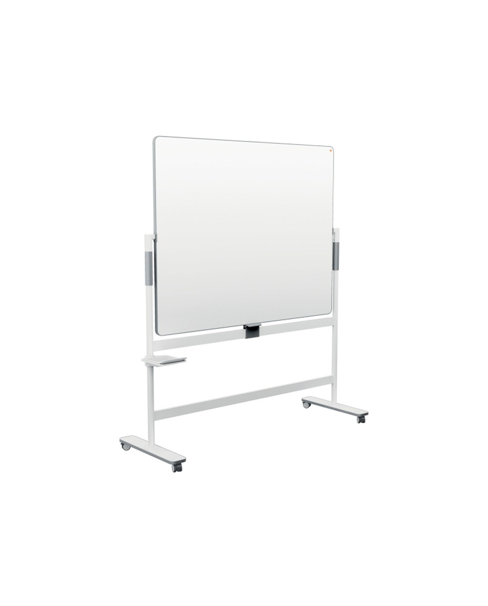 Pizarra blanca nobo movemeet movil acero vitrificado magnetico 150x120 cm