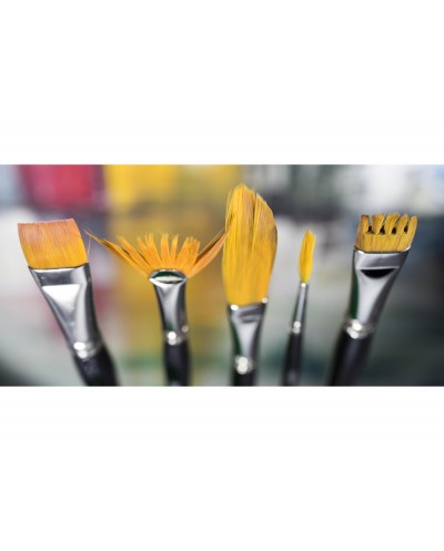Pinceles tecnicos derwent set de 6 unidades surtidos