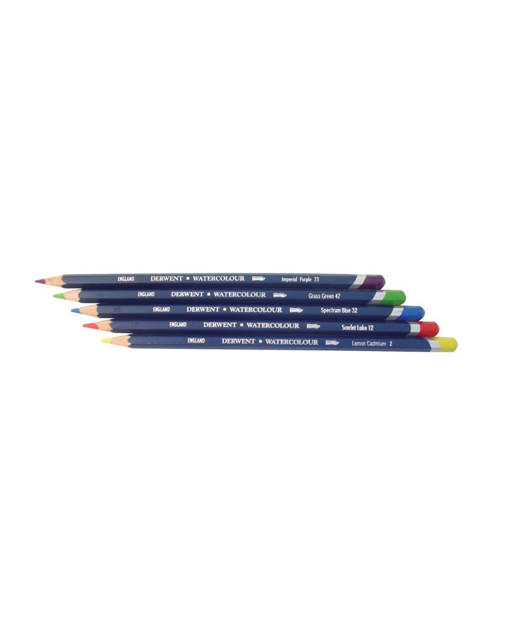 Lapices de colores derwent watercolour caja metalica 12 unidades colores surtidos