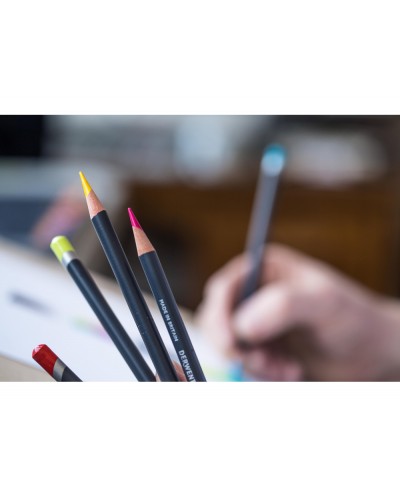 Lapices de colores derwent procolour caja metalica 12 unidades colores surtidos