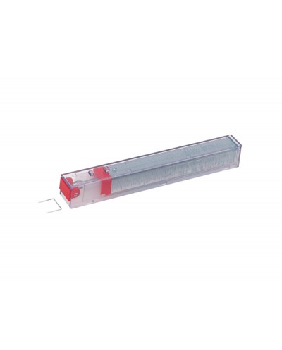 Grapas leitz k12 galvanizadas rojo caja de 5 cartuchos