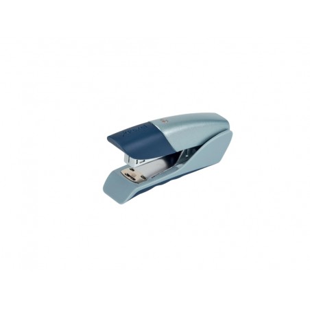 Grapadora rexel gazella color plata azul capacidad 25 hojas usa grapas 24 6 y 26 6