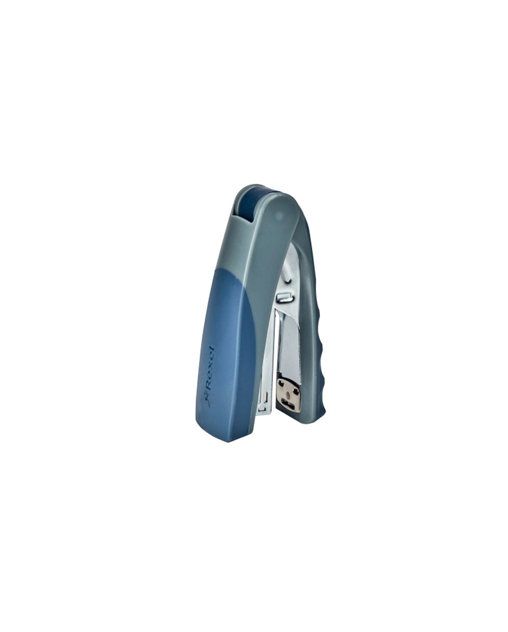 Grapadora rexel centor vertical color azul capacidad 25 hojas usa grapas 24 6 y 26 6