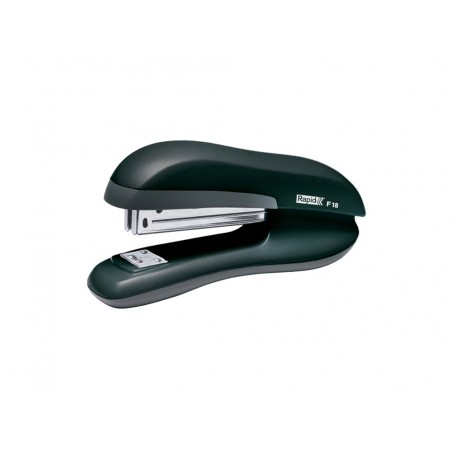 Grapadora rapid f18 fullstrip color negro capacidad 20 hojas usa grapas 24 6 y 26 6