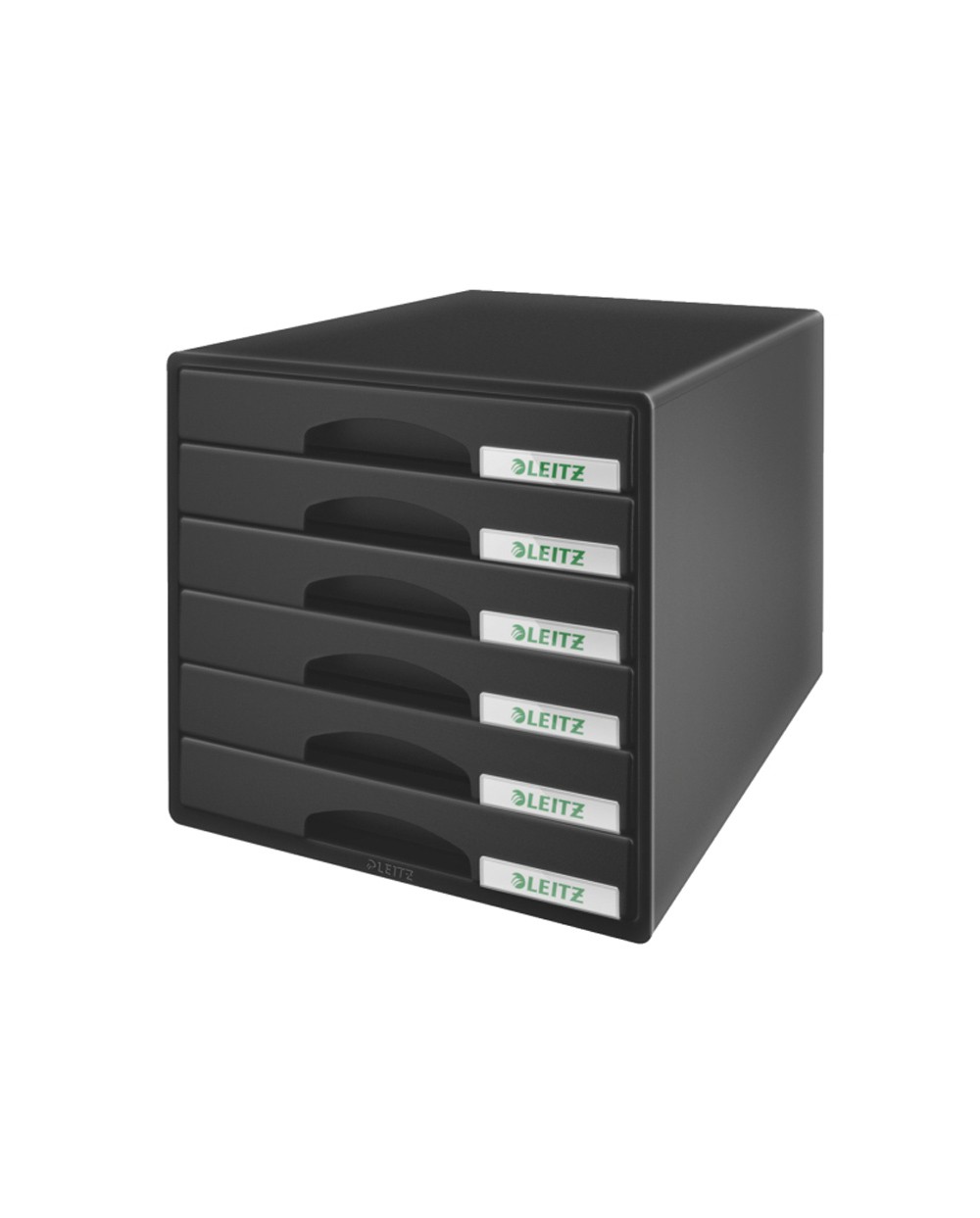 Fichero cajones sobremesa leitz plus 6 cajones color negro 287x270x363 mm