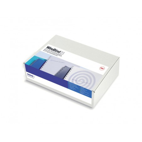 Espiral wire gbc paso us 10 mm negro caja de 100 unidades